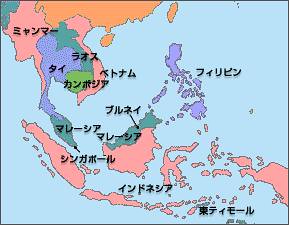 東南アジア 地図
