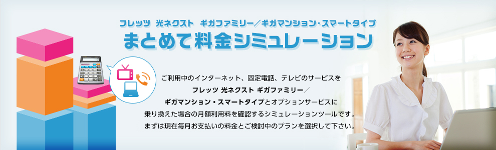 フレッツ光 料金確認