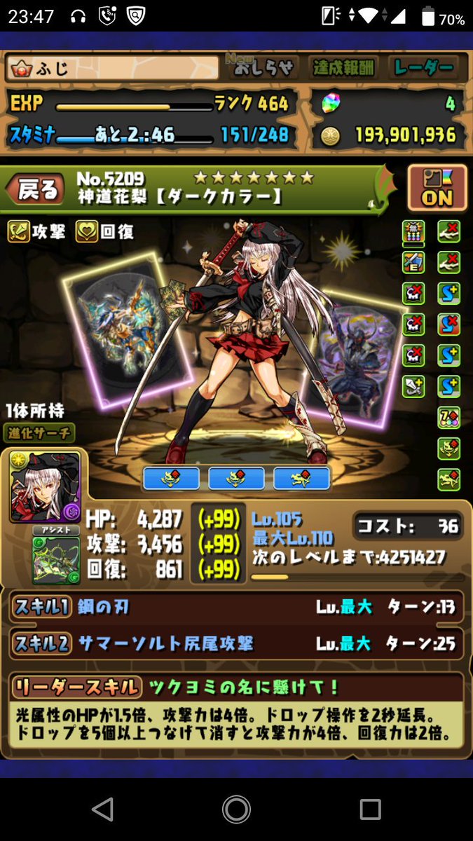 パズドラ 神 堂 花梨